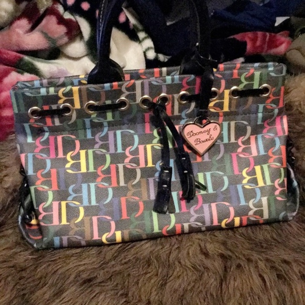 Original Dooney & Bourke Colorful Tote OBO